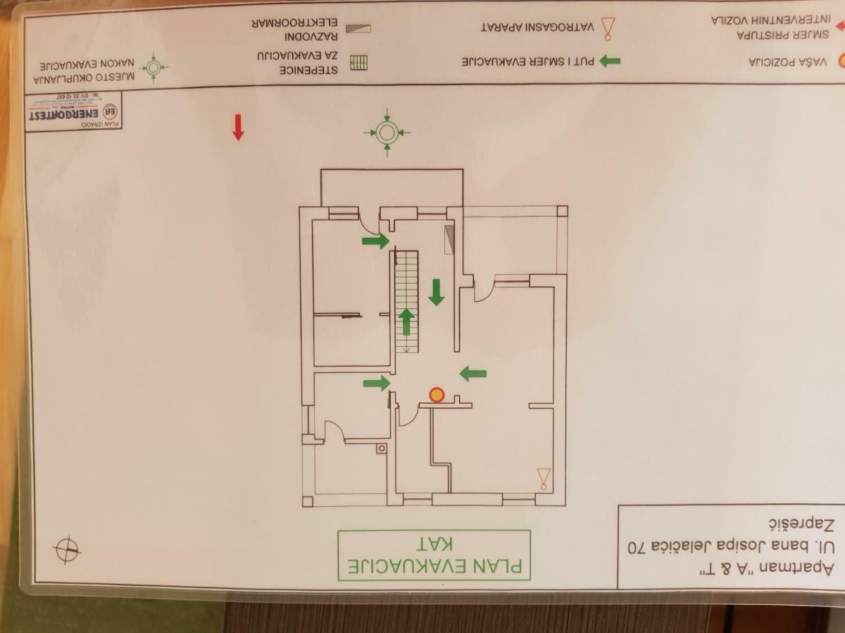 Zaprešić A&T Apartment מראה חיצוני תמונה